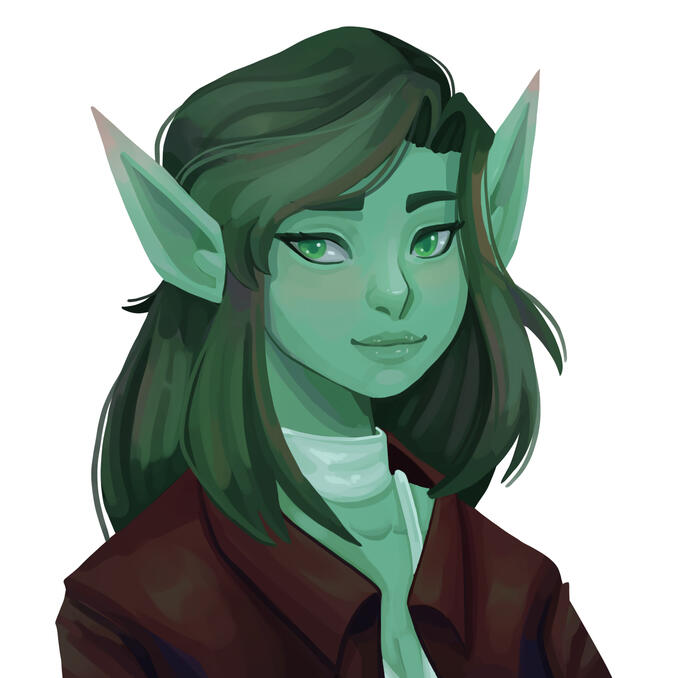 Commissioned Work of a Client's D&amp;D Character