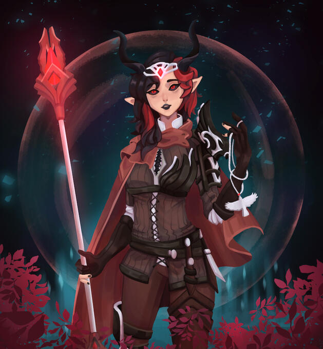 Commissioned Work of a Client's OC