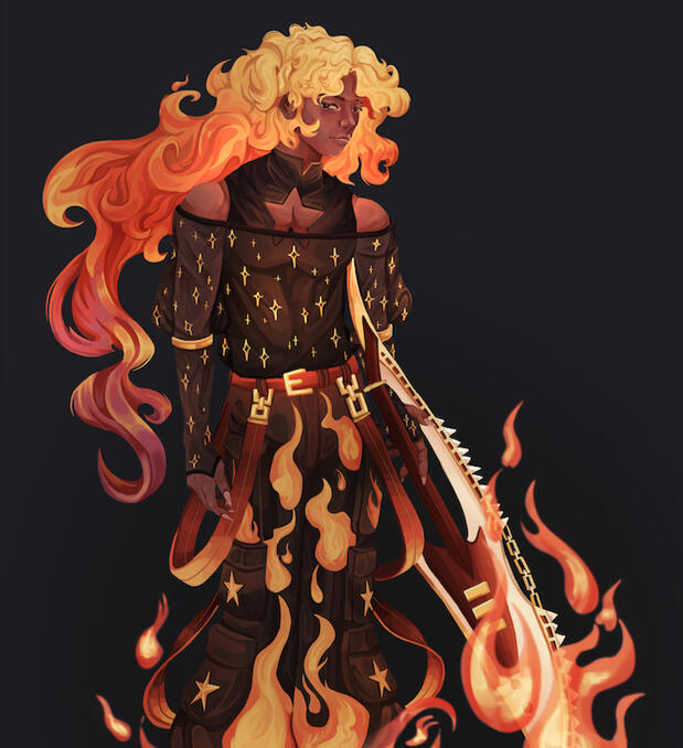 Commissioned Work of a Client's OC