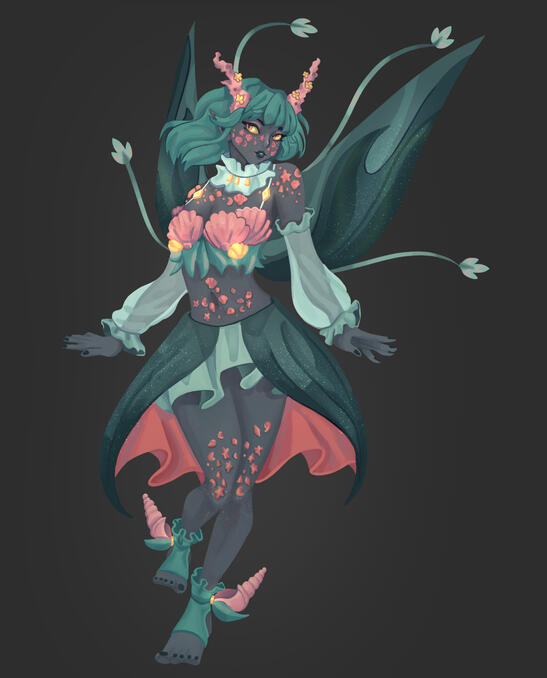 Commissioned Work of a Client's OC