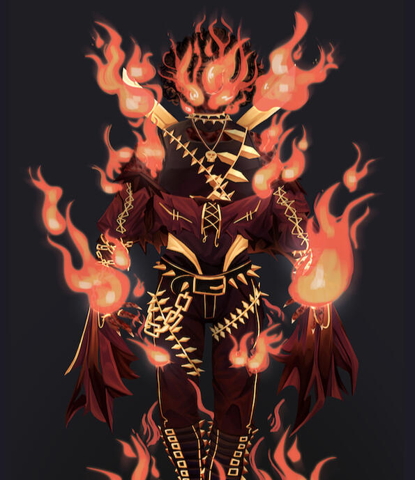 Commissioned Work of a Client's OC