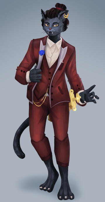 Commissioned Work of a Client's D&amp;D Character